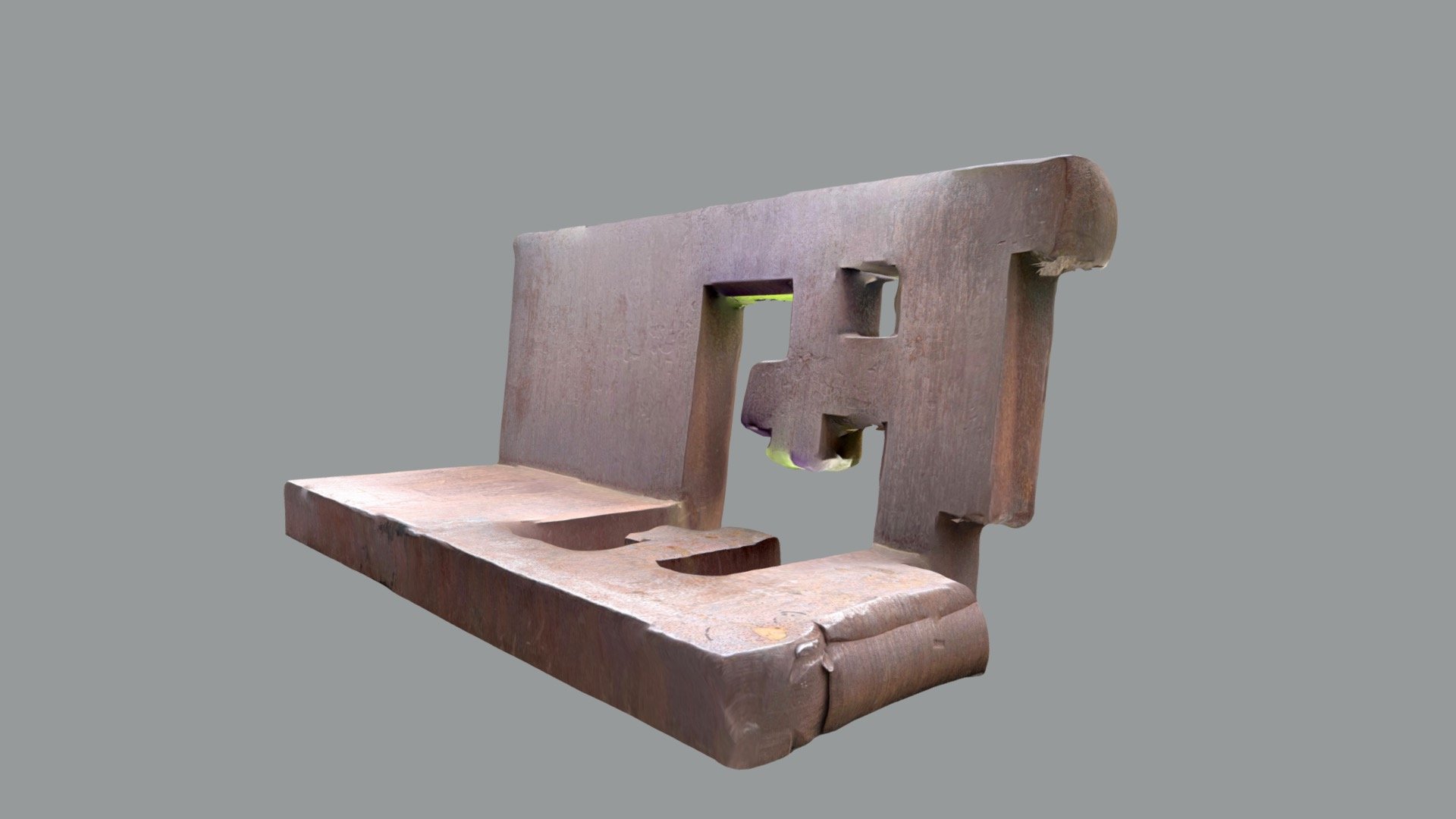 Chillida’s iron sculpture