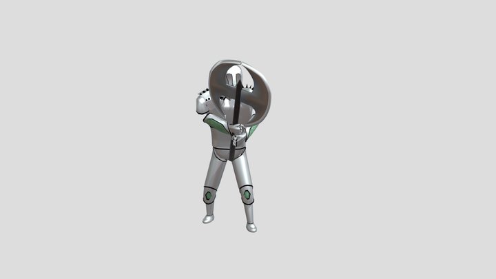 Phantom Armor 3D Model