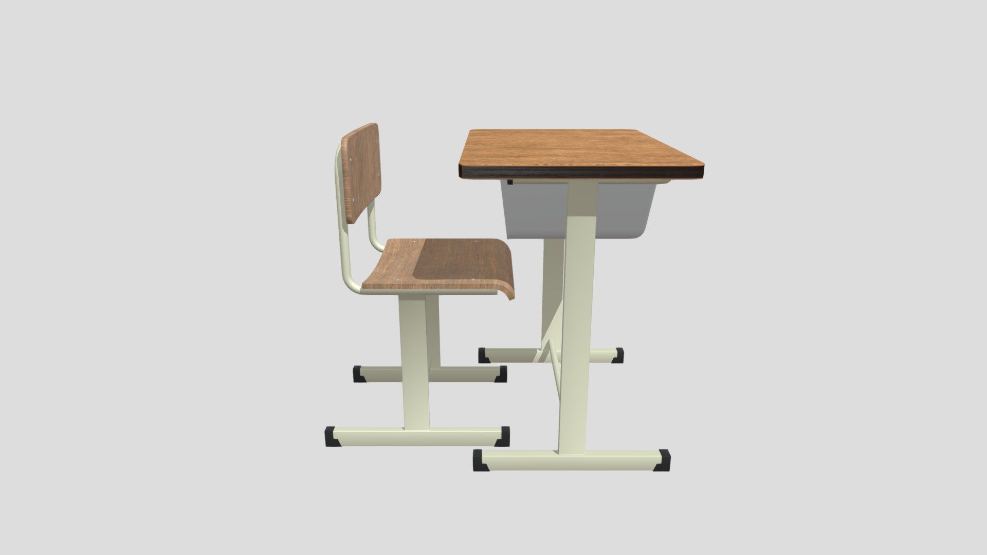 Classroom Desk Download Free 3d Model By Leeyeji1027 52b7150 Sketchfab 4622