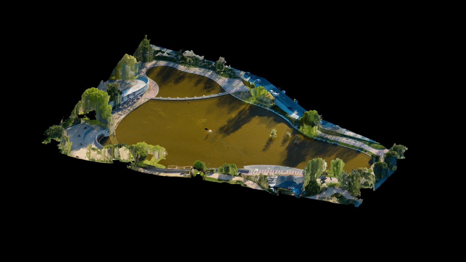 Lago Parque de La Coruña - Collado Villalba (M) — Sketchfab embed 3D viewer
