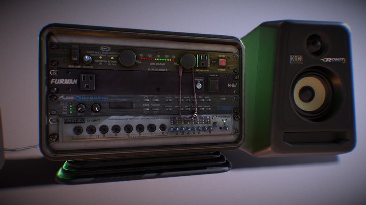 Custom Rig Soundmaster 3D Model