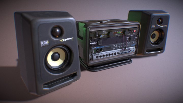 Custom Rig Soundmaster 3D Model