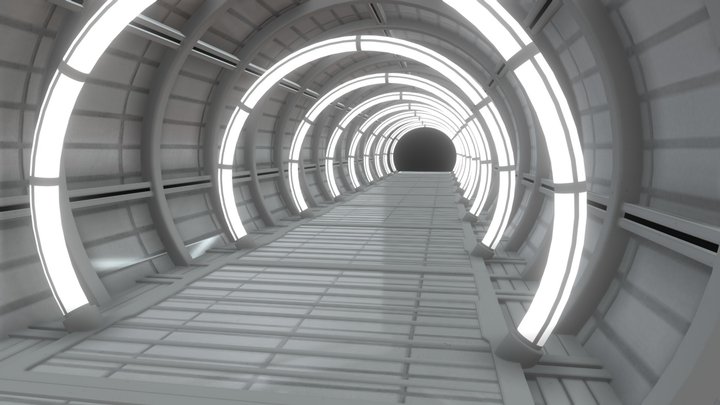 Future Tunnel – Kostenloses 3D-Modell STL