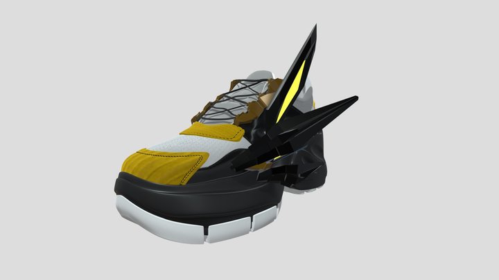 One Way : Shoes 3D Model