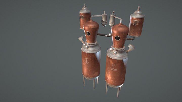Distill 3D models - Sketchfab