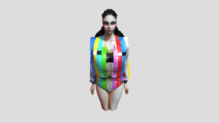 MODA7L R 3D Model