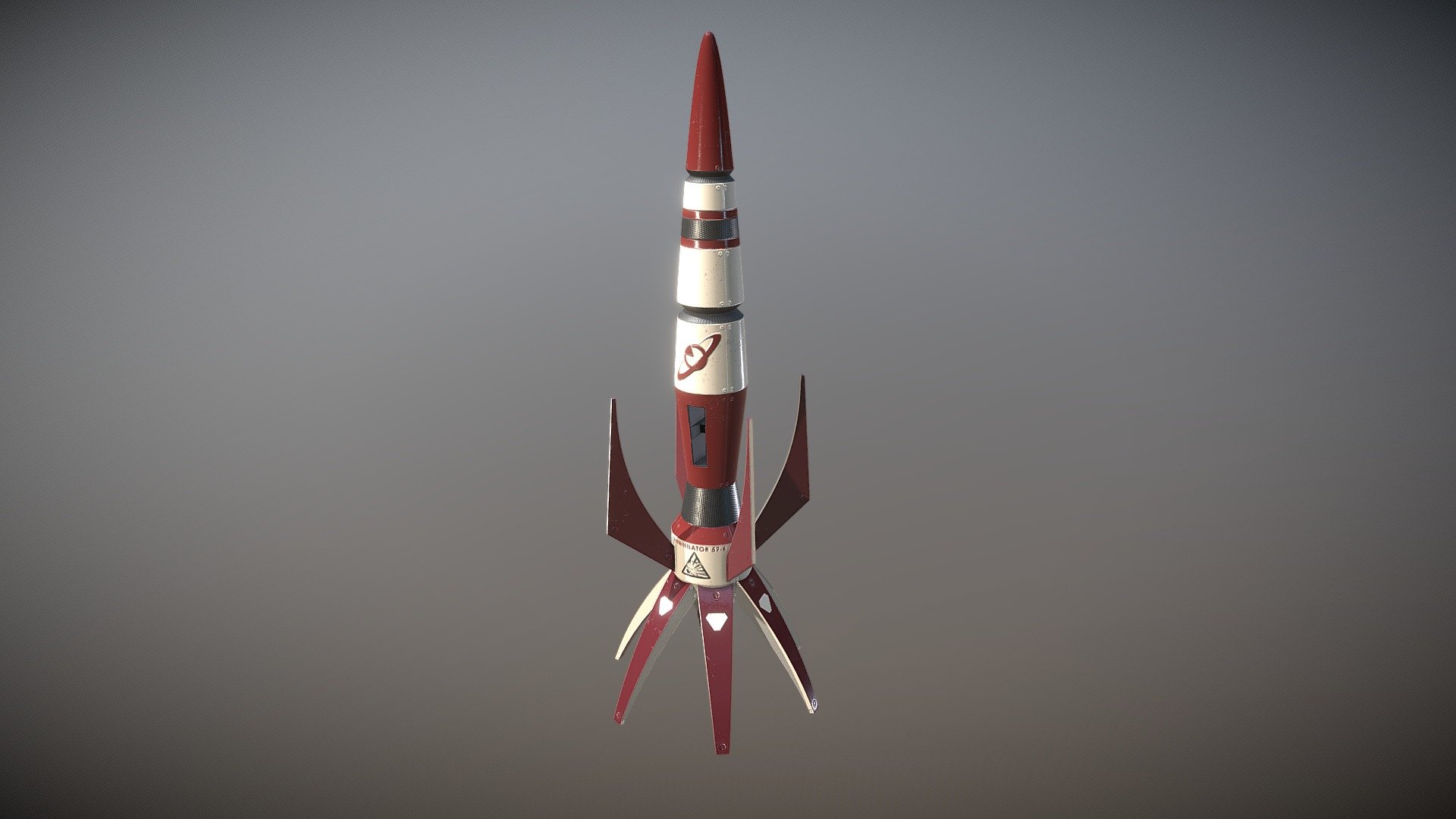 Annihilator 57-B Concussion Missile - 3D Model By Denniswelling ...