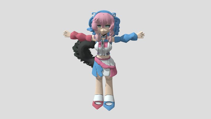 Adelina(Glykeria) Vikachan's world(Decora style) 3D Model