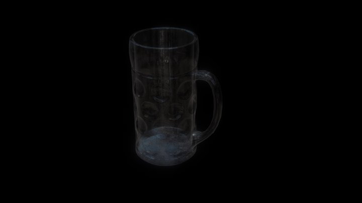 Beer Mug Glass 3D Model