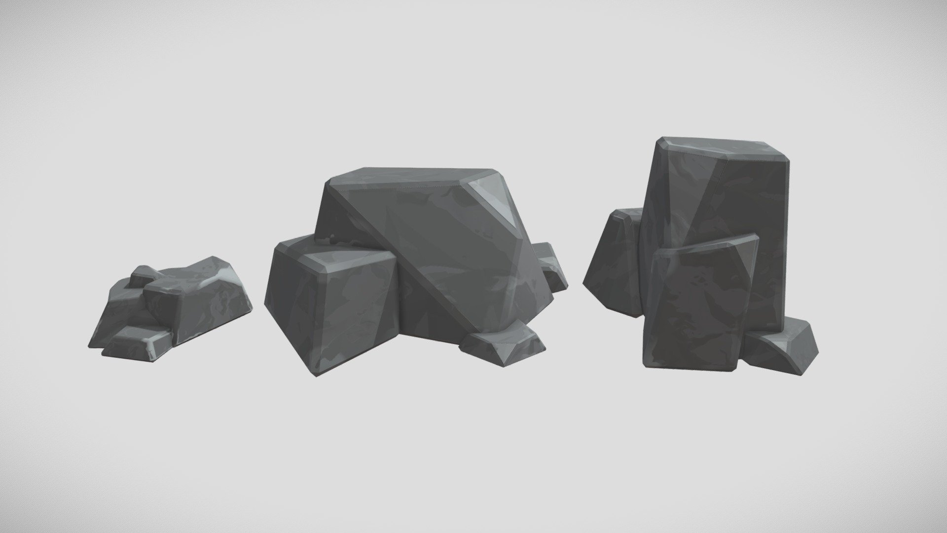 Stylised rocks - 3D model by Mooloo52 [52be174] - Sketchfab