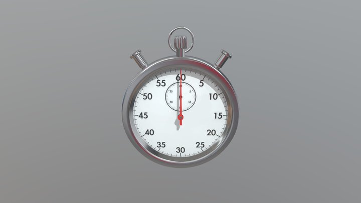 stopwatch-284 3D Model