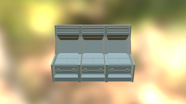 Wall Section 2 3D Model