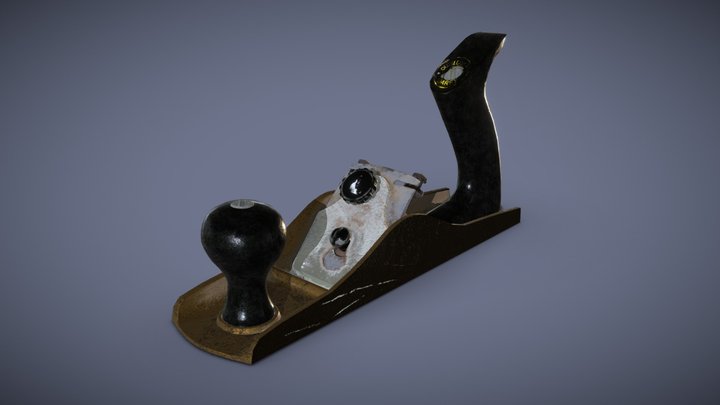 Wood Scraper - Outillage Darex 3D Model