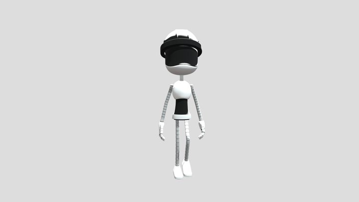 Murder drone fan model (Worker Drone Base) 3D Model