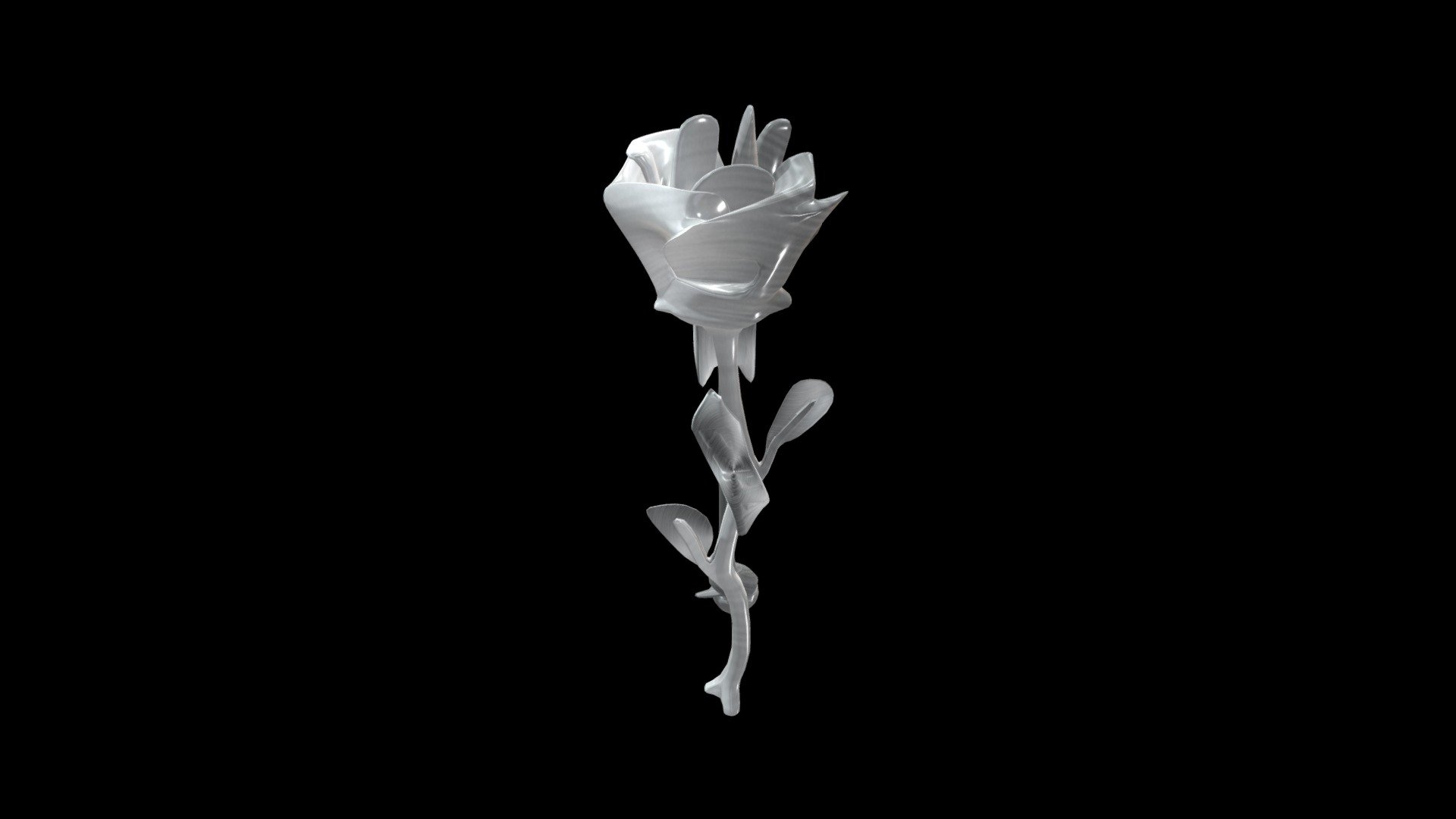 Rose Earring - 3D model by Change Lab (@changelab) [52c1b68] - Sketchfab