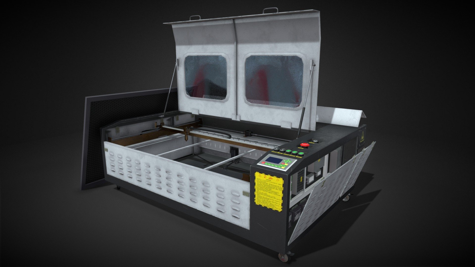 Co2 Laser Engraver/Cutting Machine - Download Free 3D Model By Mrtorch  (@Mrtorch) [52C1C63]