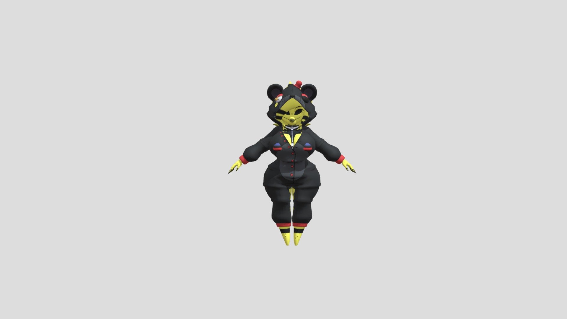 Yellow Marie - Download Free 3D model by dwall8611 [52c2595] - Sketchfab
