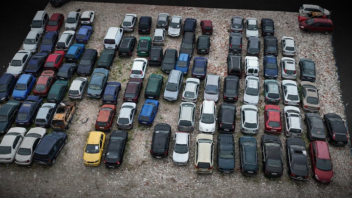 cars abandoned wrecks photoscan 3D Model