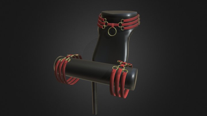necklace and bracelet commision 3D Model