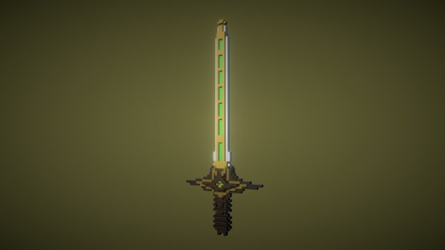 Metal Sword 3D Model