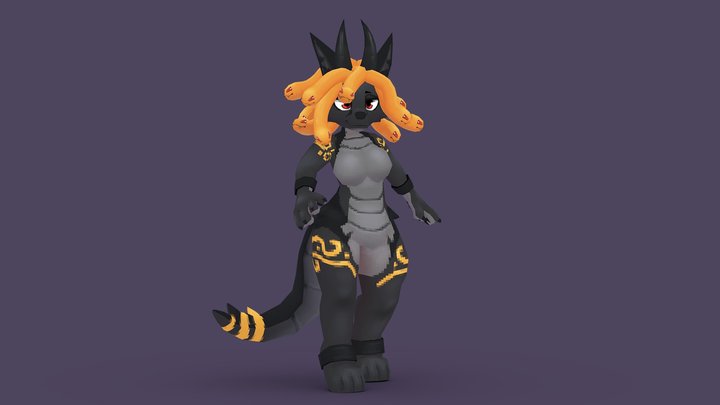 medusa 3D Model