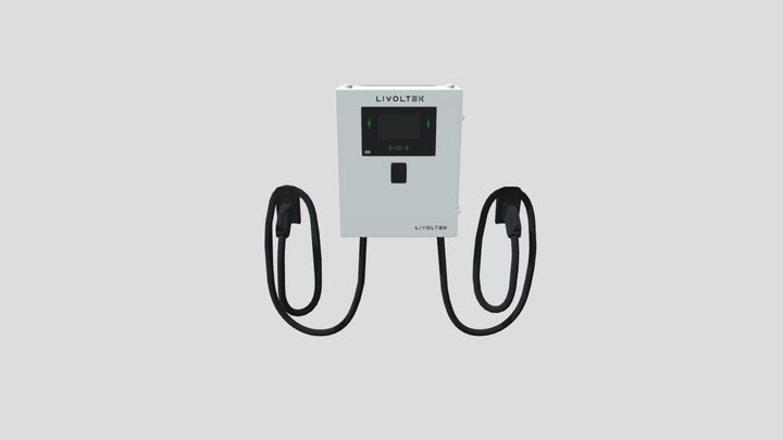 MotionCompact wallbox CC15-60kW无底座 3D Model