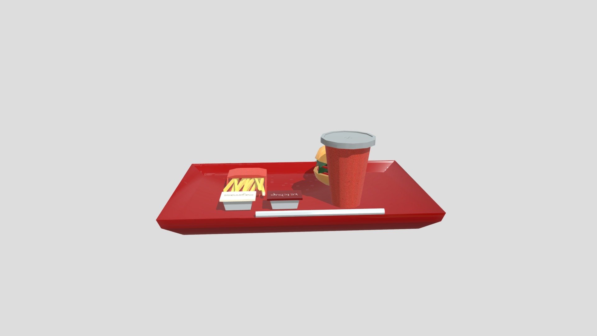 Burger - 3D model by dawarM [52c3769] - Sketchfab