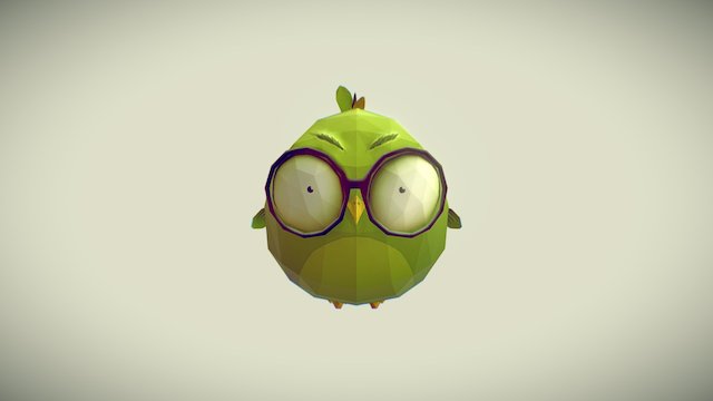 Bird LP_Polygonal_style 3D Model