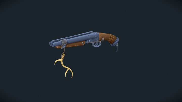 Deer Blaster 3D Model