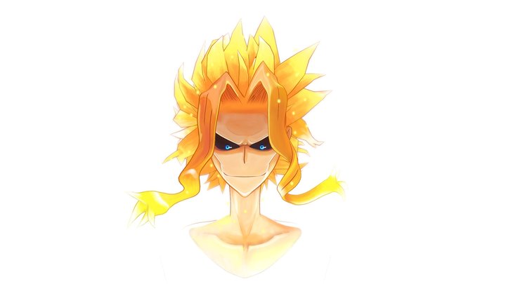 All Might 3D Model