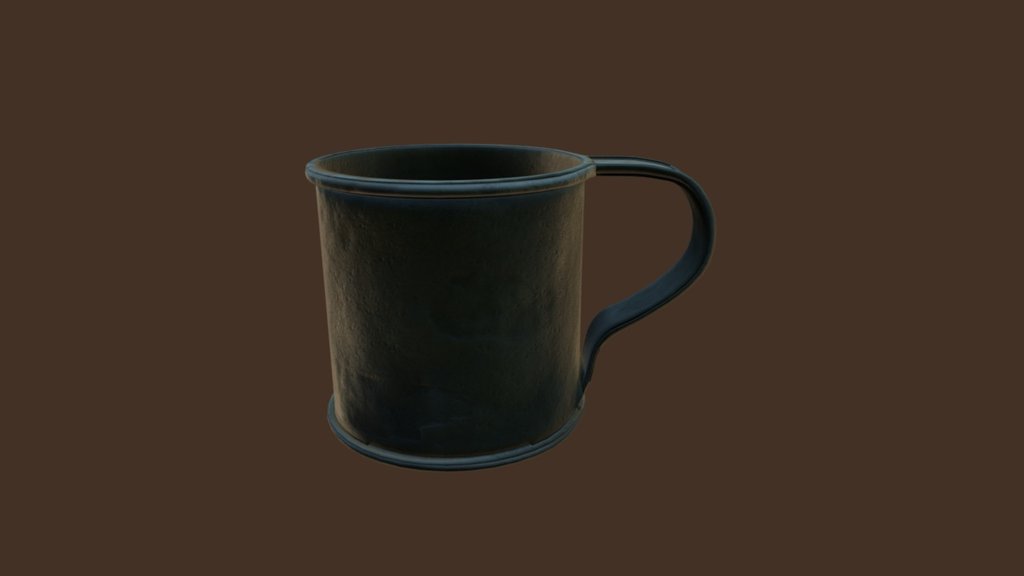 Tin Cup Textured