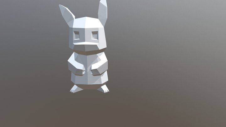 Pikachu_Lekha 3D Model