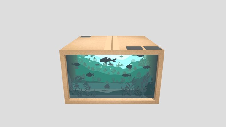 Box_aquarium (1) 3D Model
