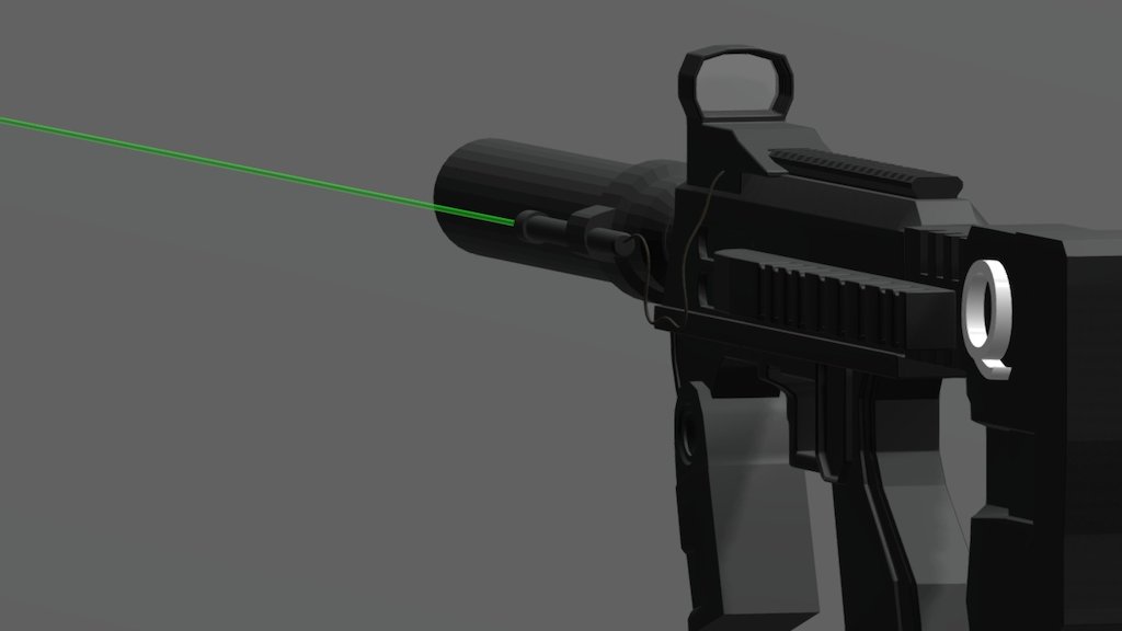 Gun With Laser