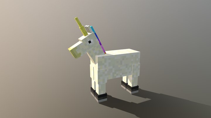 Unicorn 3D Model