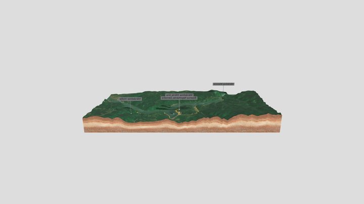Ruta Mânăstirilor 3D Model