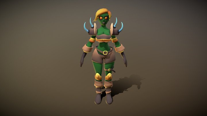 Orc warior 3D Model