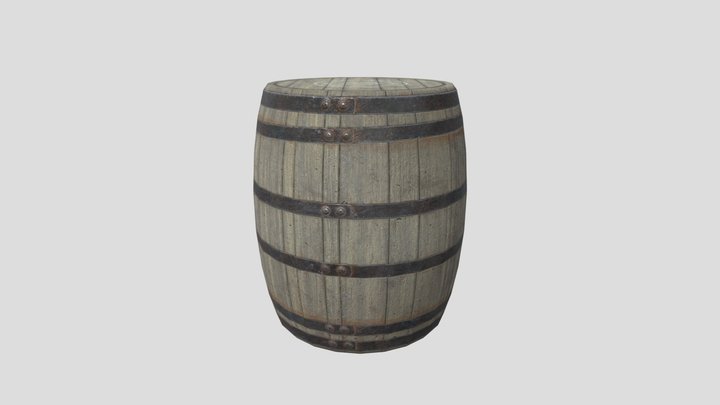 Barrel 3D Model