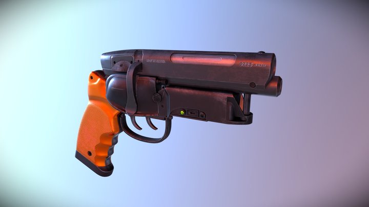 LAPD Blade Runner Blaster 3D Model