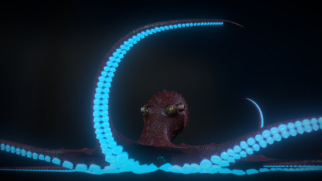Kraken 3D Model