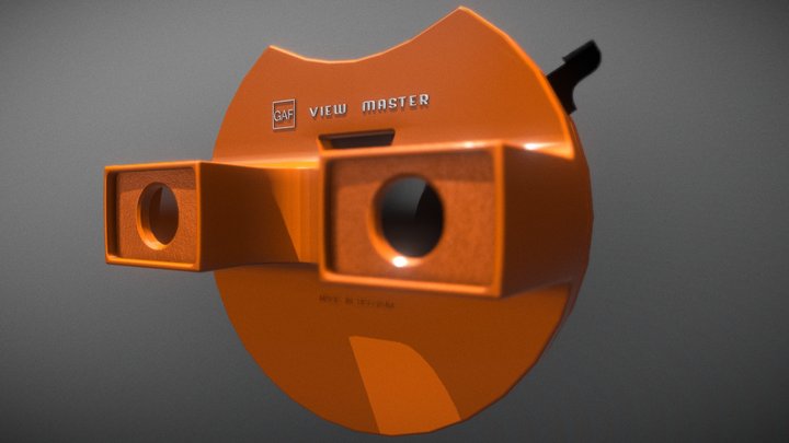 GAF View Master 3D Model