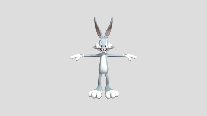 Looney Tunes World Of Mayhem Bugs Bunny 3D Model