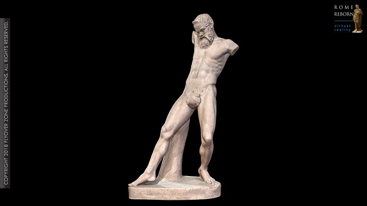 3D rendering of Marsyas