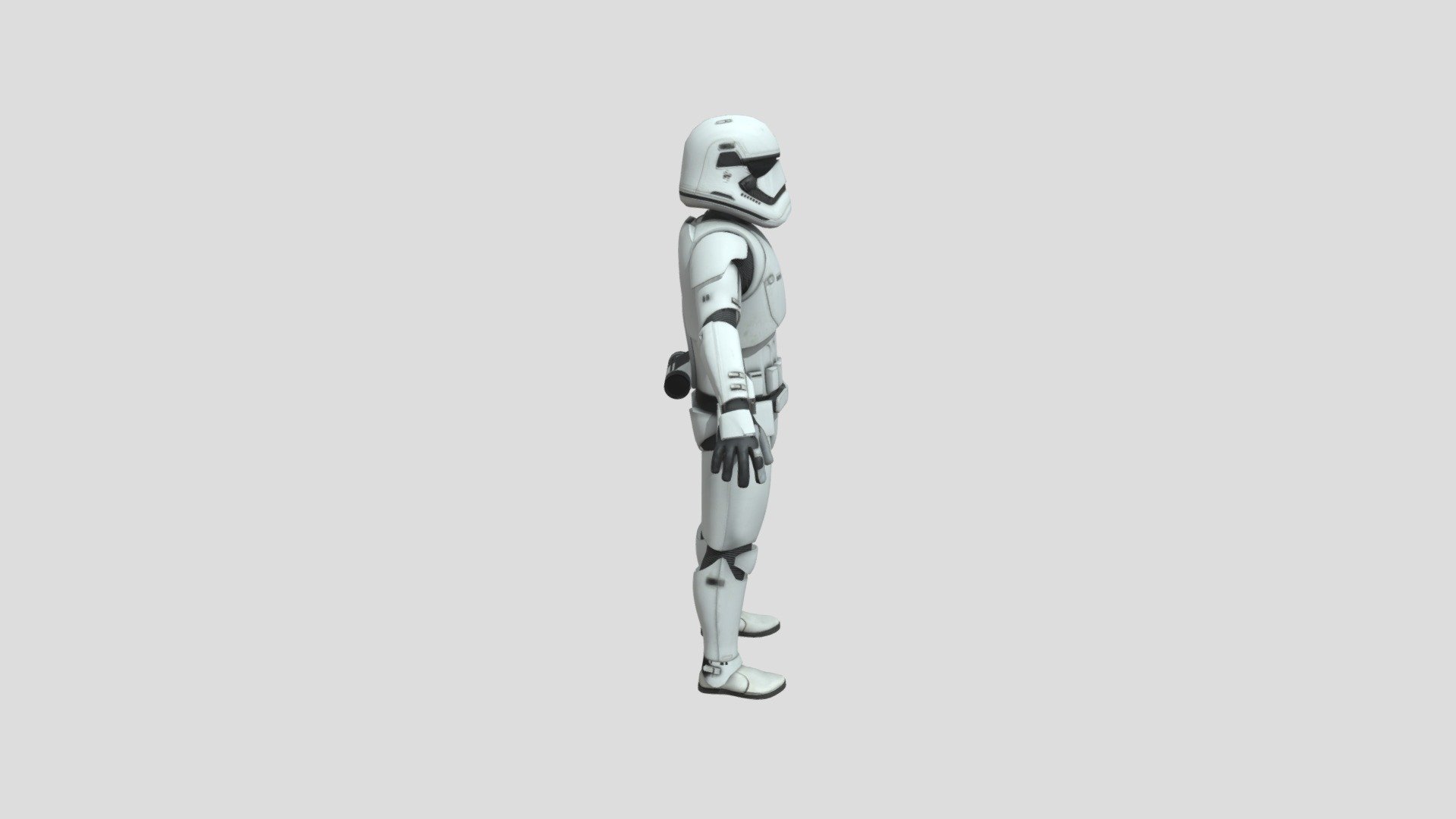 First Order Stormtrooper non rigged