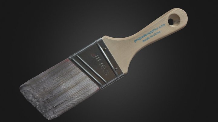 Paintbrush 3D Model