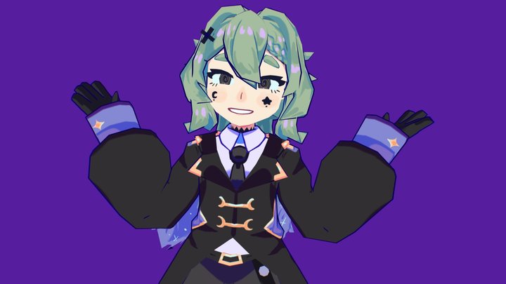 [COMMISSION] 3D Model for SpecterJesterVT 3D Model