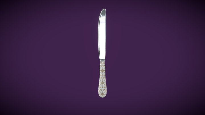 Royal Knife 3D Model