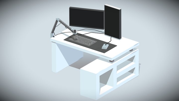 PC Setup - MC Model 3D Model