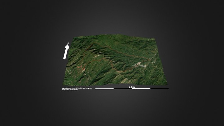 田王寨 – Free 3D Model STL