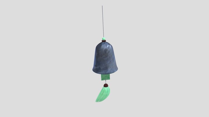 Wind chimes Bell 3D Model